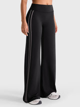 DICORYA — Legging droit à bandes contrastées