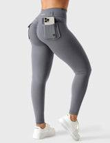 DICORYA — Legging ajusté à ceinture en V