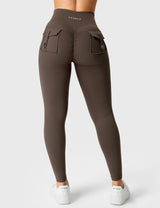DICORYA — Legging ajusté à ceinture en V