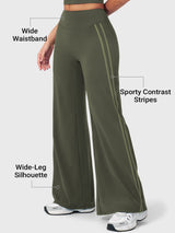 DICORYA — Legging droit à bande latérale