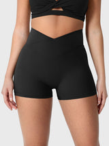 DICORYA — Short court à ceinture en V