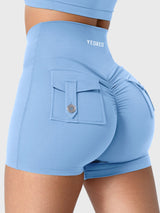 DICORYA — Short court à ceinture en V