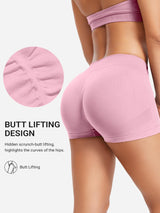 DICORYA — Mini short de sport taille basse