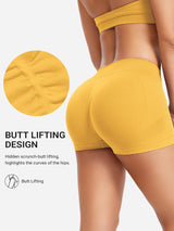 DICORYA — Mini short de sport taille basse