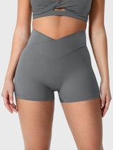 DICORYA — Short court à ceinture en V