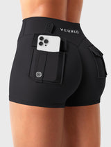 DICORYA — Short cargo taille basse