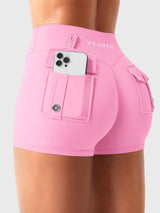 DICORYA — Short cargo taille basse