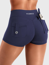 DICORYA — Short cargo taille basse