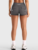 DICORYA — Short cargo taille basse
