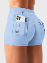 DICORYA — Short cargo taille basse