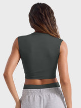 DICORYA — Crop top sans manches