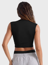 DICORYA — Crop top sans manches