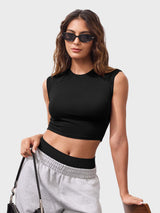 DICORYA — Crop top sans manches
