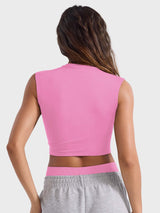 DICORYA — Crop top sans manches